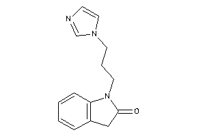 1-(3-imidazol-1-ylpropyl)oxindole