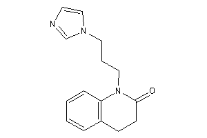 1-(3-imidazol-1-ylpropyl)-3,4-dihydrocarbostyril