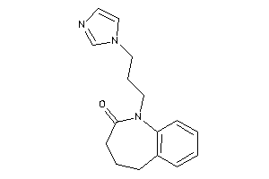 Image of 1-(3-imidazol-1-ylpropyl)-4,5-dihydro-3H-1-benzazepin-2-one