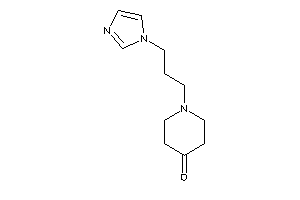 1-(3-imidazol-1-ylpropyl)-4-piperidone