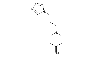[1-(3-imidazol-1-ylpropyl)-4-piperidylidene]amine