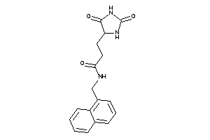 3-(2,5-diketoimidazolidin-4-yl)-N-(1-naphthylmethyl)propionamide