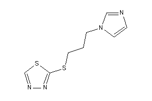 2-(3-imidazol-1-ylpropylthio)-1,3,4-thiadiazole