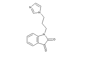 1-(3-imidazol-1-ylpropyl)isatin