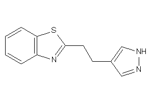 2-[2-(1H-pyrazol-4-yl)ethyl]-1,3-benzothiazole