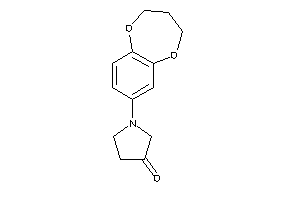 1-(3,4-dihydro-2H-1,5-benzodioxepin-7-yl)-3-pyrrolidone