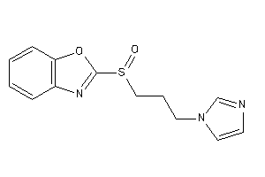 2-(3-imidazol-1-ylpropylsulfinyl)-1,3-benzoxazole