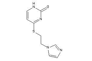 4-(2-imidazol-1-ylethylthio)-1H-pyrimidin-2-one