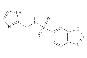 N-(1H-imidazol-2-ylmethyl)-1,3-benzoxazole-6-sulfonamide