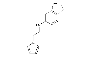 2-imidazol-1-ylethyl(indan-5-yl)amine