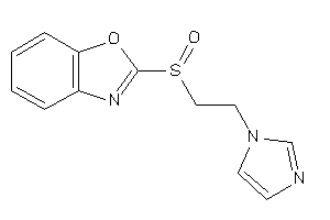 2-(2-imidazol-1-ylethylsulfinyl)-1,3-benzoxazole