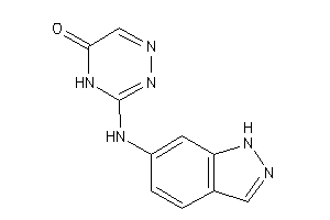 3-(1H-indazol-6-ylamino)-4H-1,2,4-triazin-5-one