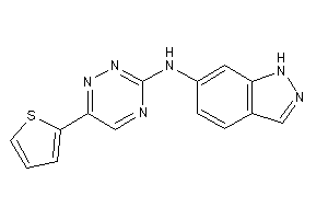 1H-indazol-6-yl-[6-(2-thienyl)-1,2,4-triazin-3-yl]amine