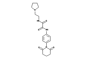 N-(4-glutarimidophenyl)-N'-(2-pyrrolidinoethyl)oxamide