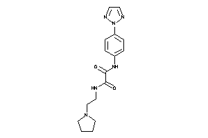 N-(2-pyrrolidinoethyl)-N'-[4-(triazol-2-yl)phenyl]oxamide