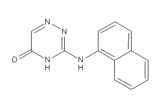 3-(1-naphthylamino)-4H-1,2,4-triazin-5-one