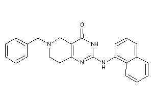 6-benzyl-2-(1-naphthylamino)-3,5,7,8-tetrahydropyrido[4,3-d]pyrimidin-4-one