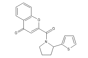 Image of 2-[2-(2-thienyl)pyrrolidine-1-carbonyl]chromone