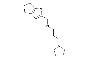 5,6-dihydro-4H-cyclopenta[b]thiophen-2-ylmethyl(3-pyrrolidinopropyl)amine