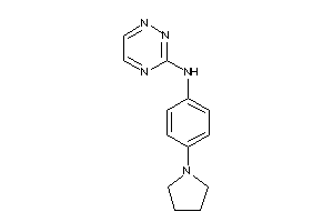 (4-pyrrolidinophenyl)-(1,2,4-triazin-3-yl)amine
