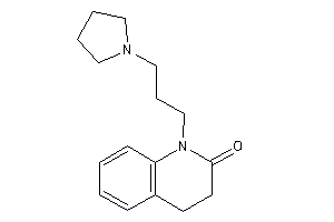 1-(3-pyrrolidinopropyl)-3,4-dihydrocarbostyril