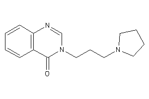 3-(3-pyrrolidinopropyl)quinazolin-4-one