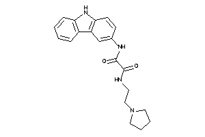 N'-(9H-carbazol-3-yl)-N-(2-pyrrolidinoethyl)oxamide