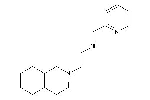 2-(3,4,4a,5,6,7,8,8a-octahydro-1H-isoquinolin-2-yl)ethyl-(2-pyridylmethyl)amine