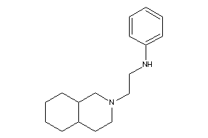 2-(3,4,4a,5,6,7,8,8a-octahydro-1H-isoquinolin-2-yl)ethyl-phenyl-amine