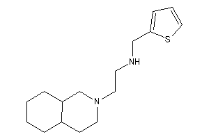 2-(3,4,4a,5,6,7,8,8a-octahydro-1H-isoquinolin-2-yl)ethyl-(2-thenyl)amine