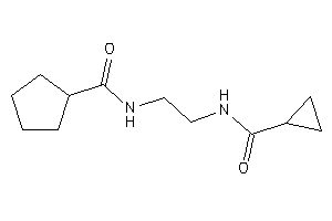 N-[2-(cyclopropanecarbonylamino)ethyl]cyclopentanecarboxamide