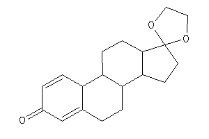Spiro[1,3-dioxolane-2,17'-7,8,9,10,11,12,13,14,15,16-decahydro-6H-cyclopenta[a]phenanthrene]-3'-one