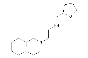 2-(3,4,4a,5,6,7,8,8a-octahydro-1H-isoquinolin-2-yl)ethyl-(tetrahydrofurfuryl)amine