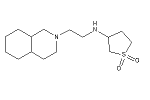 2-(3,4,4a,5,6,7,8,8a-octahydro-1H-isoquinolin-2-yl)ethyl-(1,1-diketothiolan-3-yl)amine