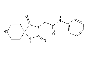 2-(2,4-diketo-1,3,8-triazaspiro[4.5]decan-3-yl)-N-phenyl-acetamide