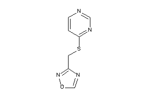 3-[(4-pyrimidylthio)methyl]-1,2,4-oxadiazole