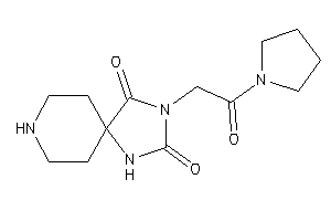 3-(2-keto-2-pyrrolidino-ethyl)-1,3,8-triazaspiro[4.5]decane-2,4-quinone