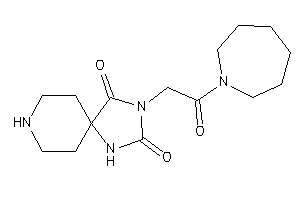 Image of 3-[2-(azepan-1-yl)-2-keto-ethyl]-1,3,8-triazaspiro[4.5]decane-2,4-quinone