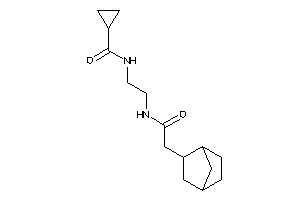 N-[2-[[2-(2-norbornyl)acetyl]amino]ethyl]cyclopropanecarboxamide