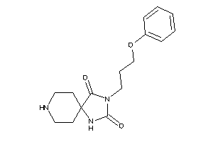 3-(3-phenoxypropyl)-1,3,8-triazaspiro[4.5]decane-2,4-quinone