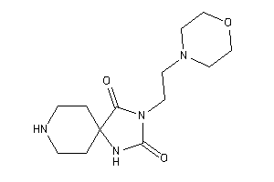 3-(2-morpholinoethyl)-1,3,8-triazaspiro[4.5]decane-2,4-quinone