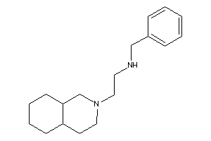 2-(3,4,4a,5,6,7,8,8a-octahydro-1H-isoquinolin-2-yl)ethyl-benzyl-amine