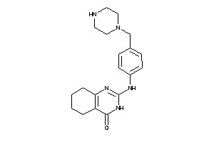 2-[4-(piperazinomethyl)anilino]-5,6,7,8-tetrahydro-3H-quinazolin-4-one