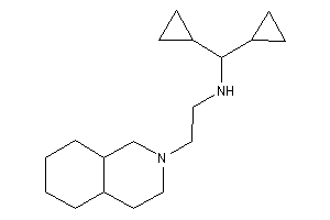 2-(3,4,4a,5,6,7,8,8a-octahydro-1H-isoquinolin-2-yl)ethyl-(dicyclopropylmethyl)amine