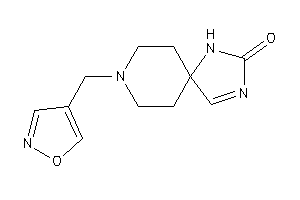 8-(isoxazol-4-ylmethyl)-1,3,8-triazaspiro[4.5]dec-3-en-2-one