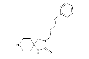 3-(3-phenoxypropyl)-1,3,8-triazaspiro[4.5]decan-2-one