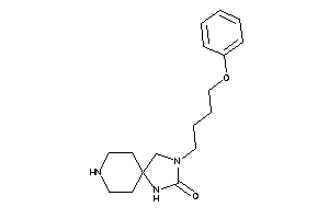 3-(4-phenoxybutyl)-1,3,8-triazaspiro[4.5]decan-2-one