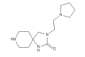 3-(2-pyrrolidinoethyl)-1,3,8-triazaspiro[4.5]decan-2-one
