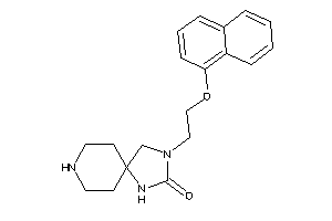 3-[2-(1-naphthoxy)ethyl]-1,3,8-triazaspiro[4.5]decan-2-one