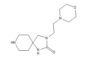 3-(2-morpholinoethyl)-1,3,8-triazaspiro[4.5]decan-2-one